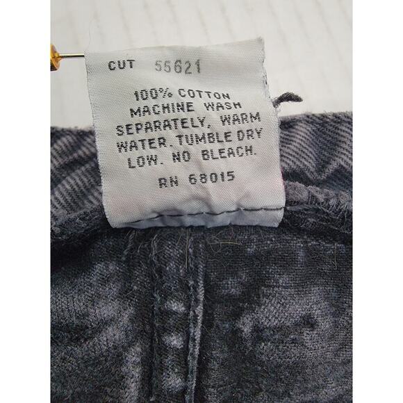 Vintage Bongo Jeans Womens 5 Gray Denim Tapered Mom High Rise Button Fly Y2K 90s - Picture 10 of 13